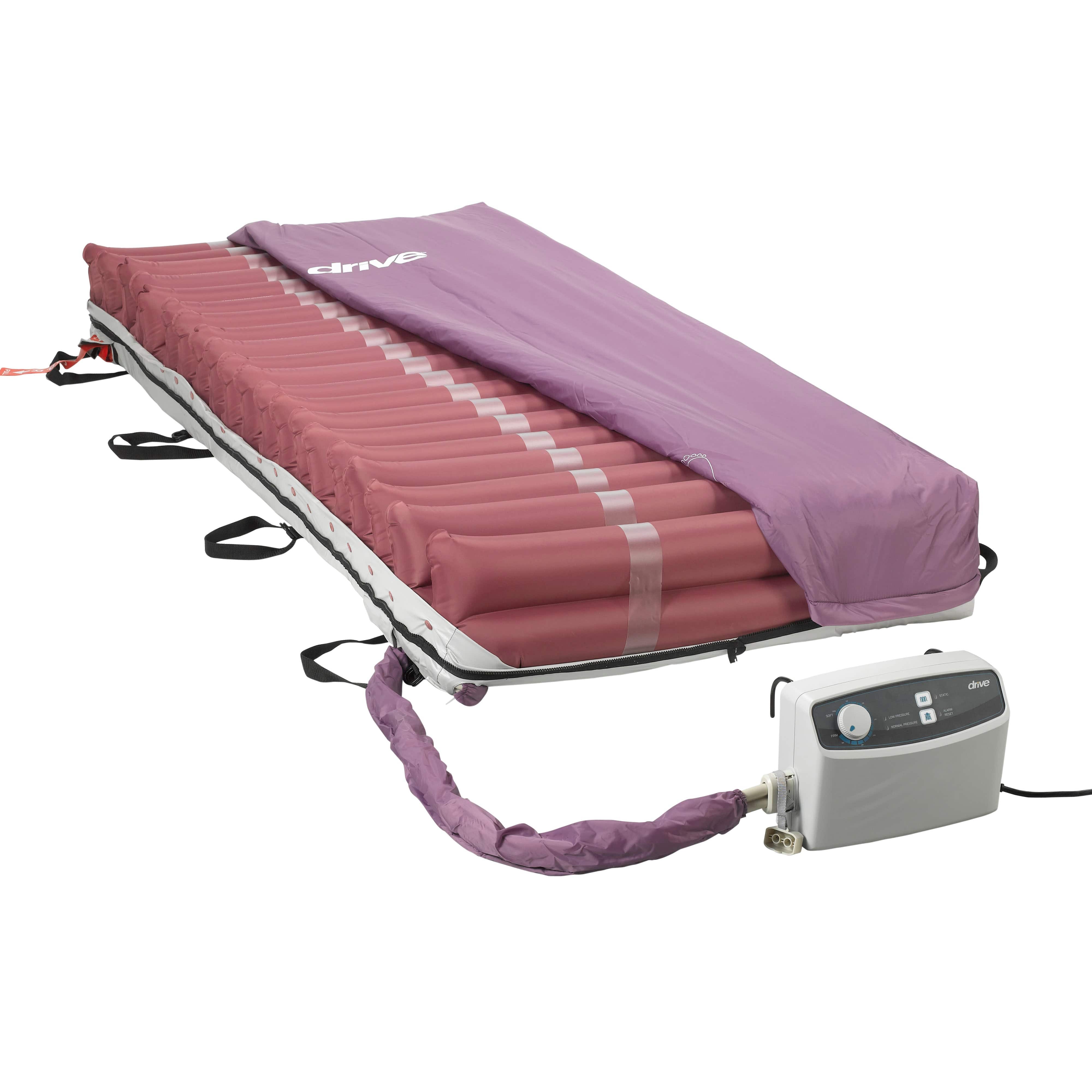 Drive Medical Drive Medical Med Aire Low Air Loss Mattress Replacement System with Alternating Pressure 14027