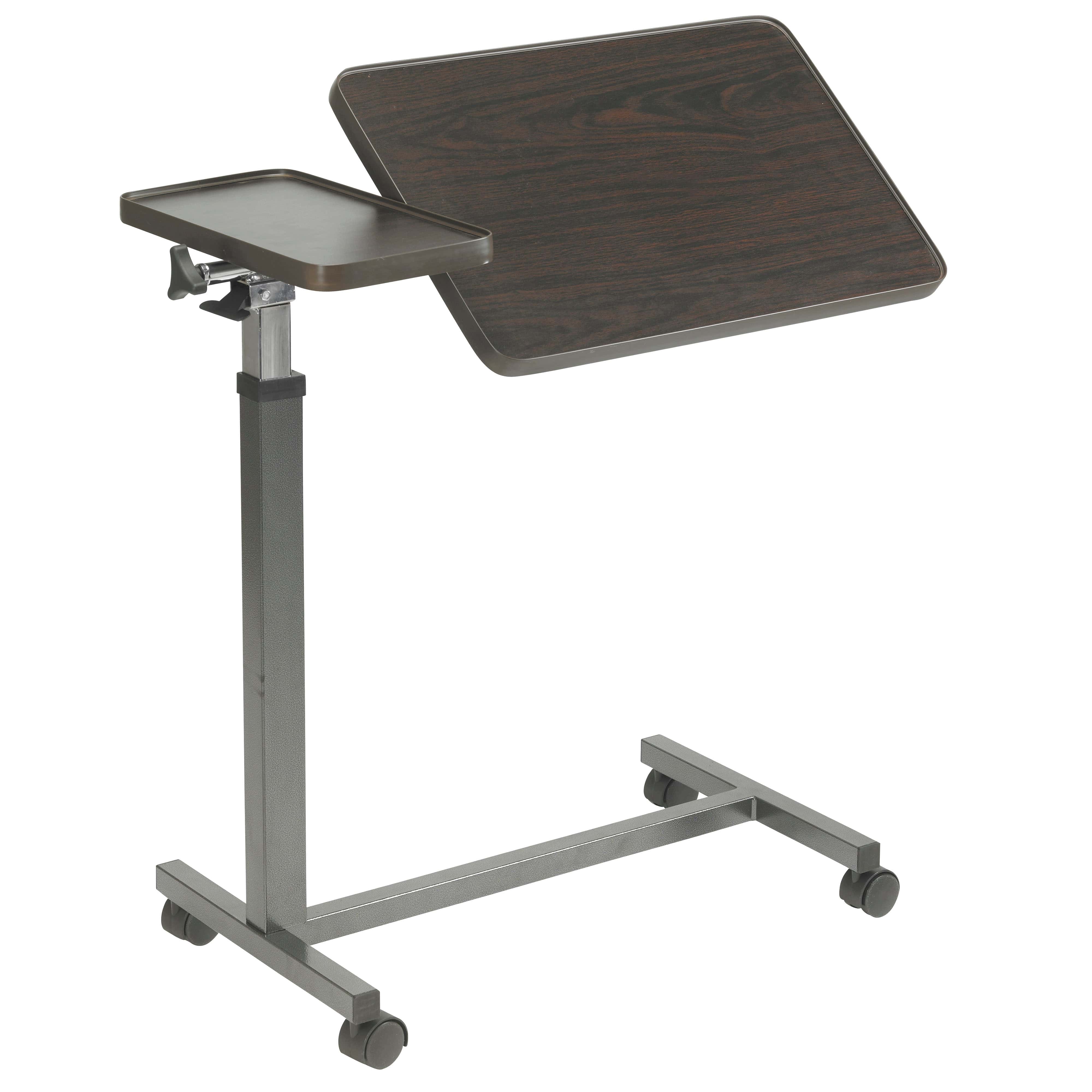 Drive Medical Drive Medical Multi-Purpose Tilt-Top Split Overbed Table 13068bv